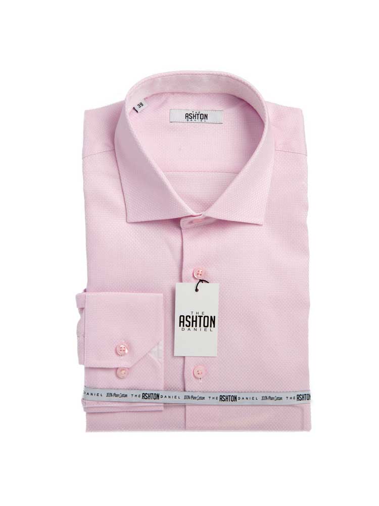 Soft Pink – Pure Cotton Shirt – Adelaide Suits Direct